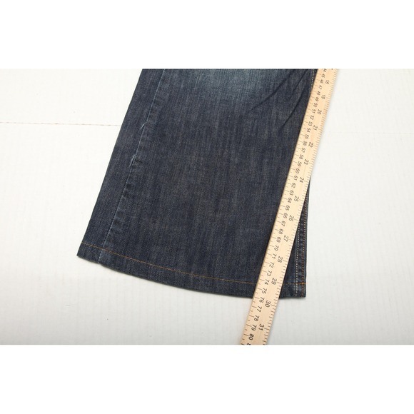 Levi's 527 Jeans Mens 38x34 Blue Boot Cut Denim Dark Wash Zip Fly 100% Cotton - Picture 13 of 16